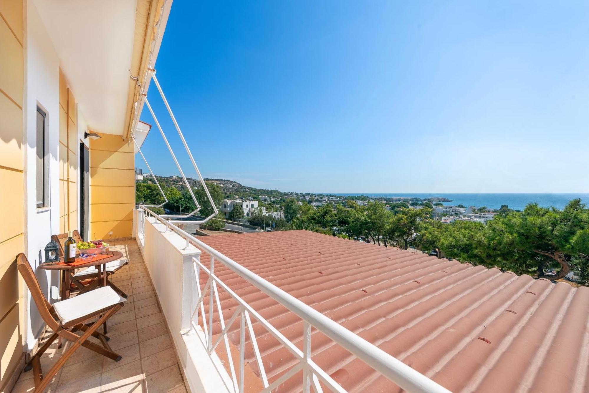 Blue Vision Luxury House Villa Pefki  Exterior photo